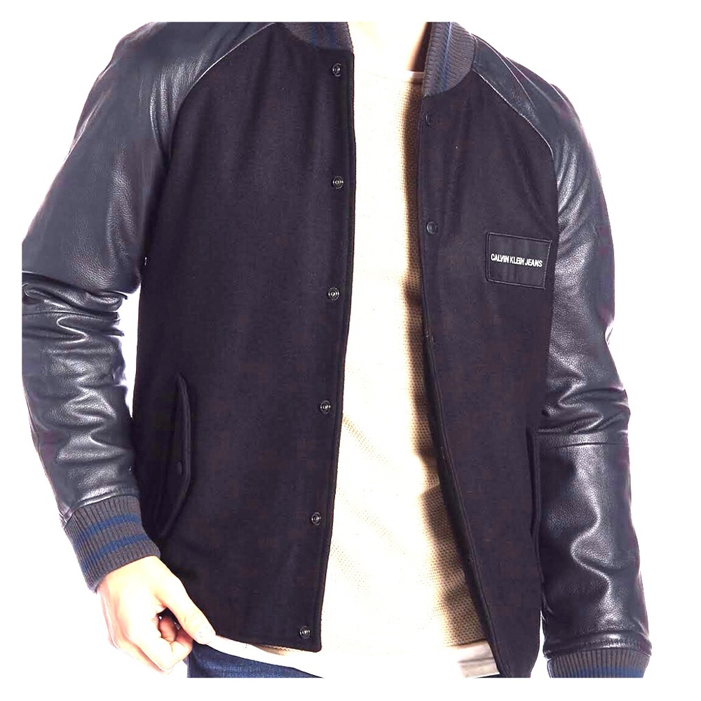 NWT Calvin Klein Men's Full-Zip Track Jacket